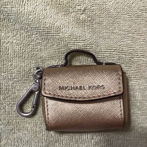 Michael Kors Gold Mini Bag Keychain
